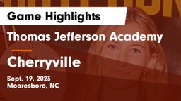 Thomas Jefferson Academy  vs Cherryville  Game Highlights - Sept. 19, 2023