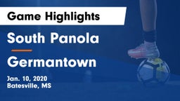 South Panola  vs Germantown  Game Highlights - Jan. 10, 2020