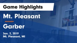 Mt. Pleasant  vs Garber Game Highlights - Jan. 2, 2019