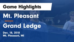 Mt. Pleasant  vs Grand Ledge Game Highlights - Dec. 18, 2018
