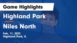 Highland Park  vs Niles North  Game Highlights - Feb. 11, 2022