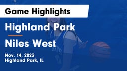 Highland Park  vs Niles West  Game Highlights - Nov. 14, 2023