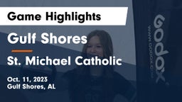 Gulf Shores  vs St. Michael Catholic  Game Highlights - Oct. 11, 2023