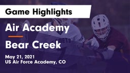 Air Academy  vs Bear Creek  Game Highlights - May 21, 2021