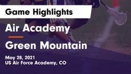 Air Academy  vs Green Mountain Game Highlights - May 28, 2021