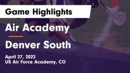 Air Academy  vs Denver South  Game Highlights - April 27, 2022