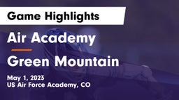 Air Academy  vs Green Mountain  Game Highlights - May 1, 2023
