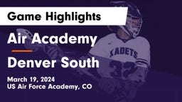 Air Academy  vs Denver South  Game Highlights - March 19, 2024
