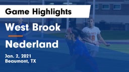 West Brook  vs Nederland  Game Highlights - Jan. 2, 2021