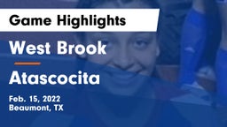 West Brook  vs Atascocita  Game Highlights - Feb. 15, 2022