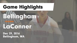 Bellingham  vs LaConner  Game Highlights - Dec 29, 2016