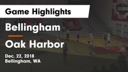 Bellingham  vs Oak Harbor  Game Highlights - Dec. 22, 2018