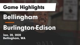 Bellingham  vs Burlington-Edison  Game Highlights - Jan. 20, 2020