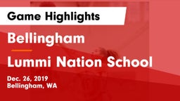 Bellingham  vs Lummi Nation School Game Highlights - Dec. 26, 2019