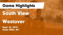 South View  vs Westover Game Highlights - Sept. 26, 2019