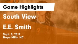 South View  vs E.E. Smith Game Highlights - Sept. 5, 2019