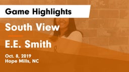 South View  vs E.E. Smith  Game Highlights - Oct. 8, 2019