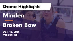 Minden  vs Broken Bow  Game Highlights - Dec. 13, 2019