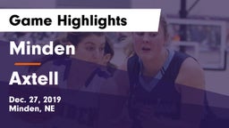 Minden  vs Axtell  Game Highlights - Dec. 27, 2019