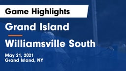 Grand Island  vs Williamsville South  Game Highlights - May 21, 2021