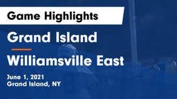 Grand Island  vs Williamsville East  Game Highlights - June 1, 2021