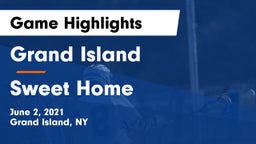 Grand Island  vs Sweet Home  Game Highlights - June 2, 2021