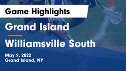 Grand Island  vs Williamsville South  Game Highlights - May 9, 2022