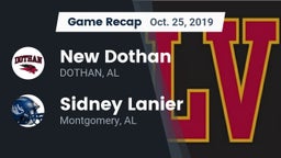 Recap: New Dothan  vs. Sidney Lanier  2019