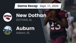 Recap: New Dothan  vs. Auburn  2020