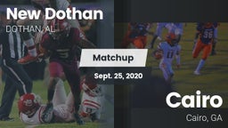 Matchup: Dothan  vs. Cairo  2020