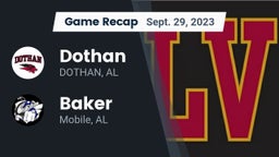 Recap: Dothan  vs. Baker  2023