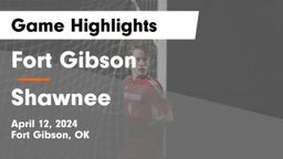 Fort Gibson  vs Shawnee  Game Highlights - April 12, 2024