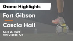 Fort Gibson  vs Cascia Hall Game Highlights - April 25, 2022