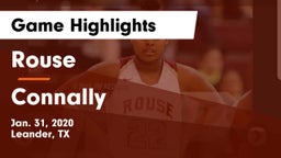 Rouse  vs Connally  Game Highlights - Jan. 31, 2020