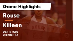Rouse  vs Killeen  Game Highlights - Dec. 4, 2020