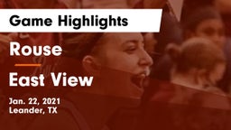Rouse  vs East View  Game Highlights - Jan. 22, 2021
