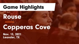 Rouse  vs Copperas Cove  Game Highlights - Nov. 13, 2021