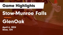 Stow-Munroe Falls  vs GlenOak  Game Highlights - April 6, 2024