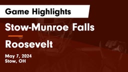 Stow-Munroe Falls  vs Roosevelt  Game Highlights - May 7, 2024