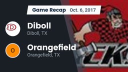 Recap: Diboll  vs. Orangefield  2017