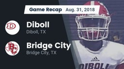 Recap: Diboll  vs. Bridge City  2018