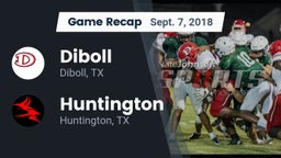 Recap: Diboll  vs. Huntington  2018