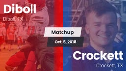 Matchup: Diboll  vs. Crockett  2018