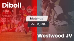 Matchup: Diboll  vs. Westwood  JV 2018