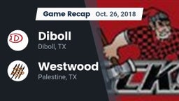 Recap: Diboll  vs. Westwood  2018