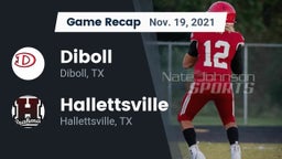Recap: Diboll  vs. Hallettsville  2021