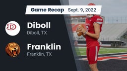 Recap: Diboll  vs. Franklin  2022