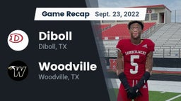 Recap: Diboll  vs. Woodville  2022