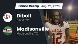 Recap: Diboll  vs. Madisonville  2023