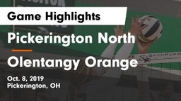 Pickerington North  vs Olentangy Orange  Game Highlights - Oct. 8, 2019